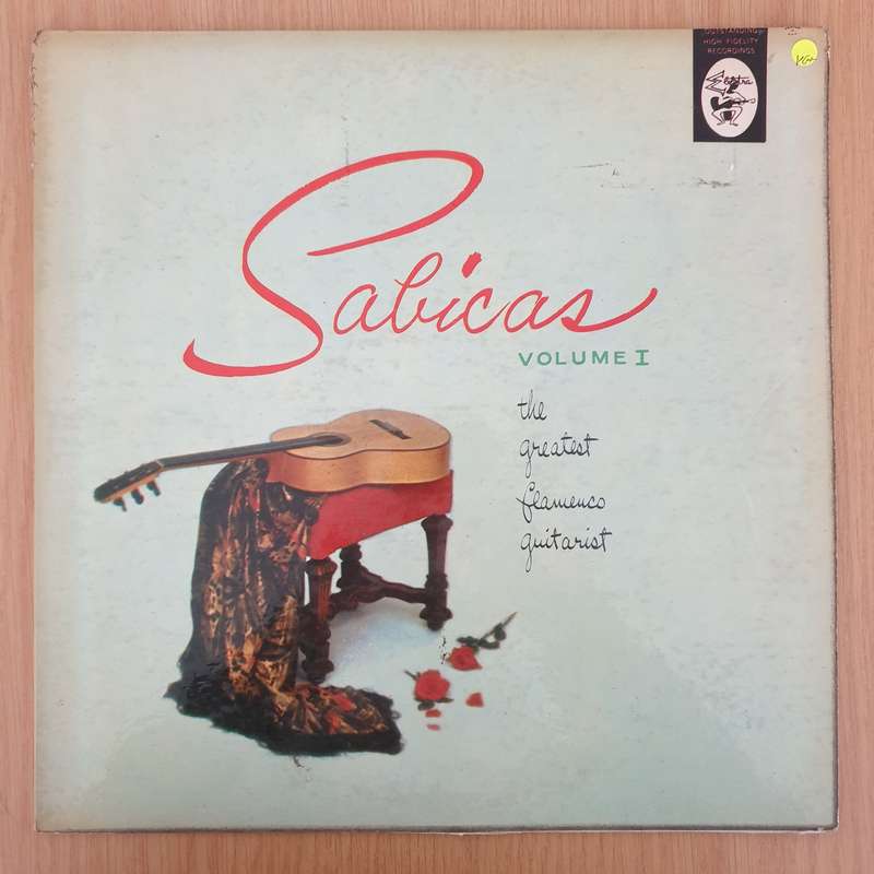 Sabicas  The Greatest Flamenco Guitarist Volume 1 - Vinyl LP Record - Very-Good+ Quality (VG+)...