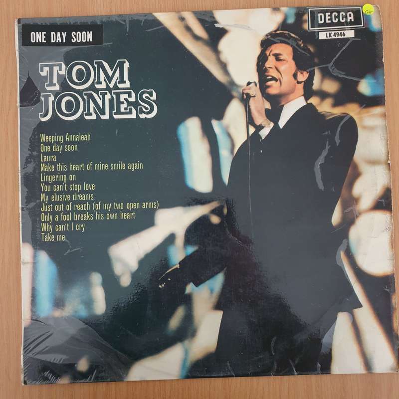 Tom Jones  One Day Soon - Vinyl LP Record - Good+ Quality (G+) (gplus)