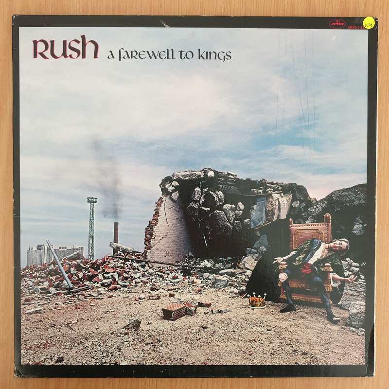 Rush  A Farewell To Kings - Vinyl LP Record - Very-Good+ Quality (VG+) (verygoodplus)