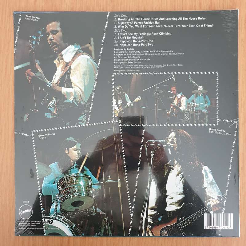 Budgie  Bandolier -  Vinyl LP Record - Sealed