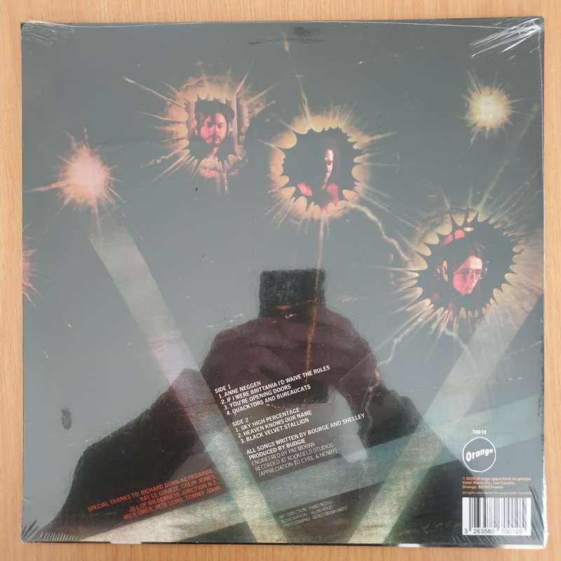 Budgie  If I Were Brittania I'd Waive The Rules -  Vinyl LP Record - Sealed