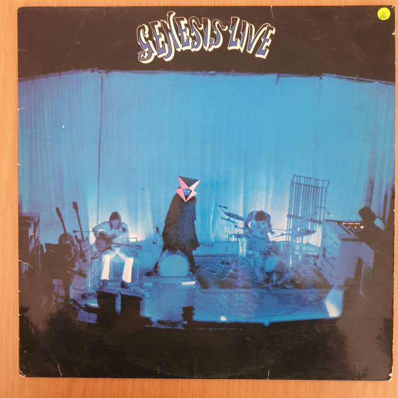 Genesis - Live  Vinyl LP Record - Very-Good- Quality (VG-) (minus)