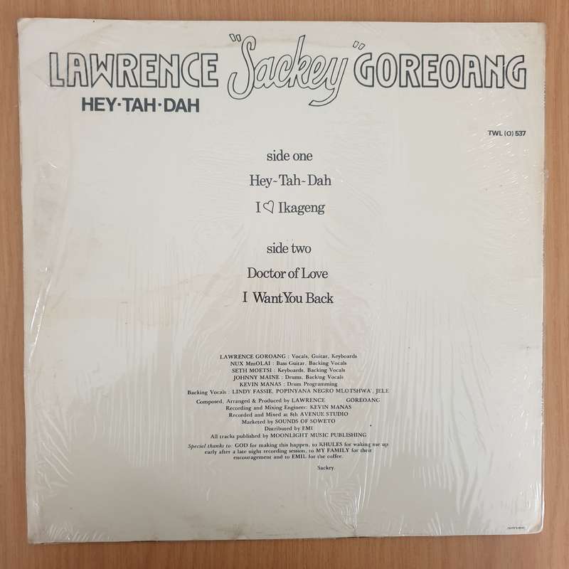 Lawrence "Sackey" Goreoang  Hey-Tah-Dah - Vinyl LP Record - Very-Good+ Quality (VG+) (veryg...
