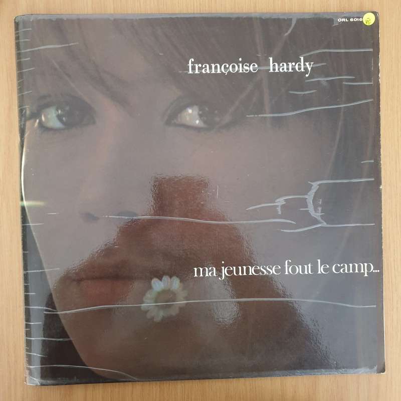 Francoise Hardy  Ma Jeunesse Fout Le Camp  Vinyl LP Record - Very-Good- Quality (VG-) (minus)