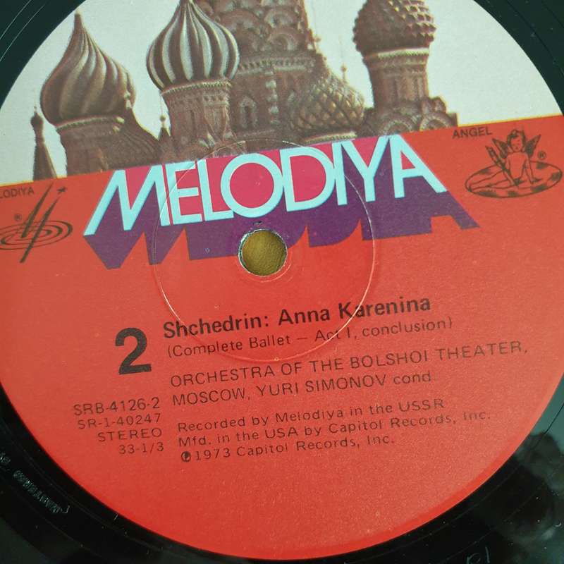 Shchedrin, Bolshoi Theatre Orchestra Conducted By Yuri Simonov  Anna Karenina (Complete Ballet...