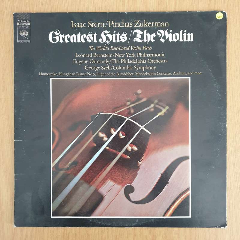 Isaac Stern, Pinchas Zukerman  Greatest Hits / The Violin  Vinyl LP Record - Very-Good+ Qua...