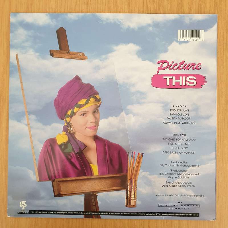Billy Cobham  Picture This  Vinyl LP Record - Very-Good+ Quality (VG+) (verygoodplus)