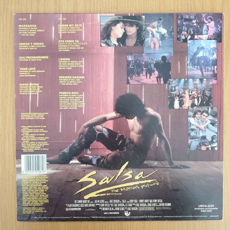 Salsa - Original Motion Picture Soundtrack  Vinyl LP Record  (VG+)