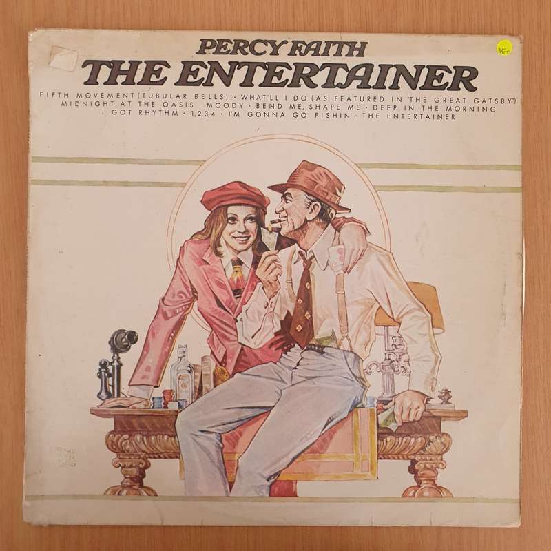 Percy Faith & His Orchestra  The Entertainer  Vinyl LP Record - Very-Good+ Quality (VG+) (v...