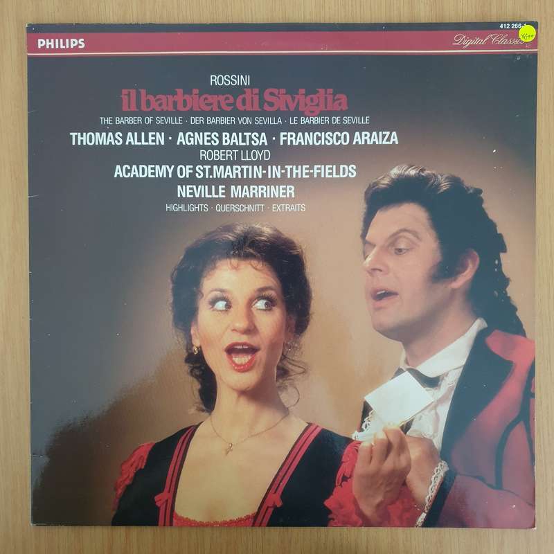 Rossini - Thomas Allen - Agnes Baltsa - Francisco Araiza, Robert Lloyd  Academy Of St. Martin-in-...