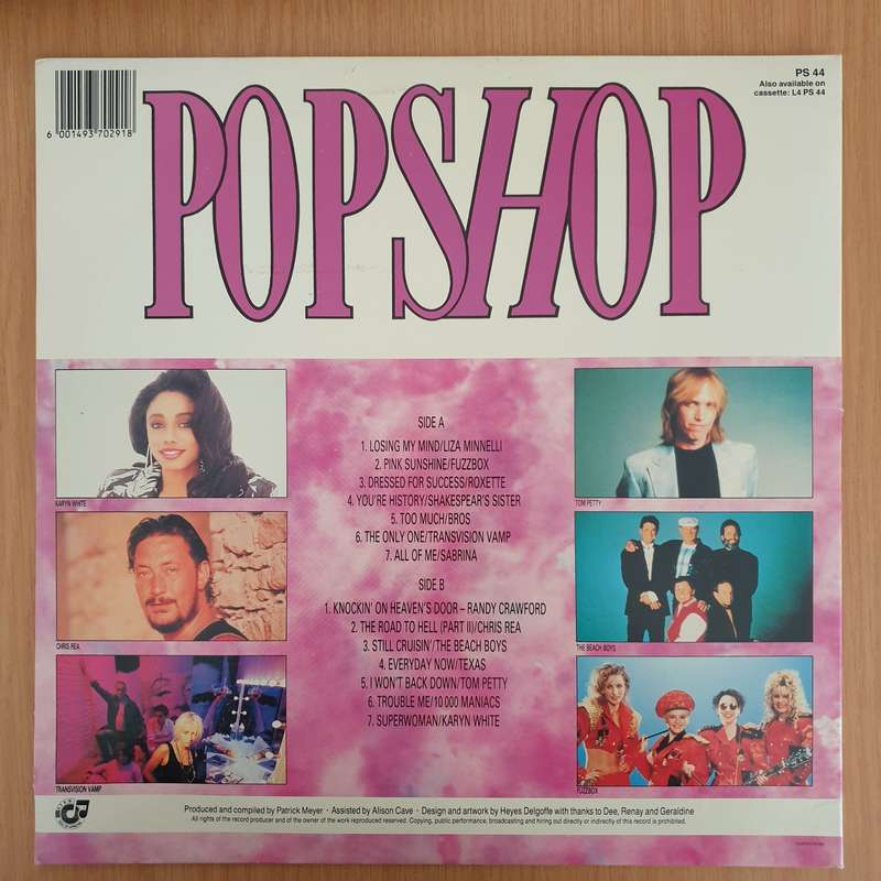 Pop Shop Vol 44  - Vinyl LP Record - Very-Good+ Quality (VG+)