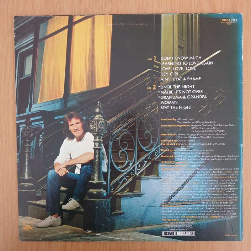 Bill Medley  Sweet Thunder - Vinyl LP Record - Very-Good+ Quality (VG+) (verygoodplus)