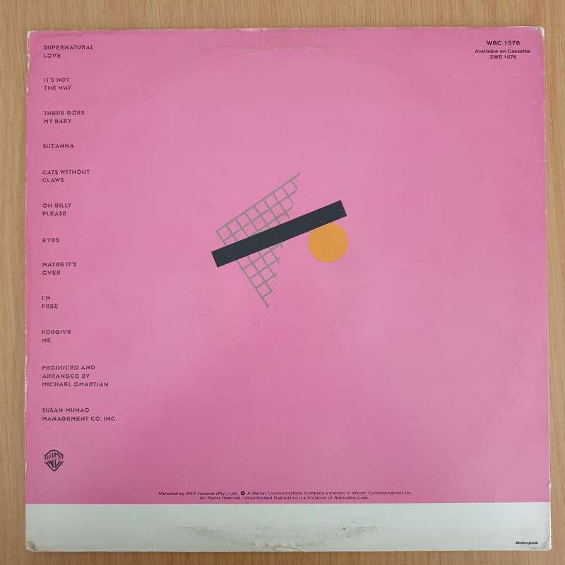 Donna Summer  Cats Without Claws - Vinyl LP Record - Very-Good+ Quality (VG+) (verygoodplus)