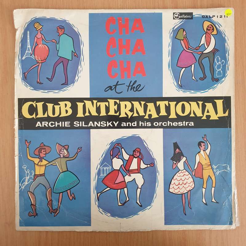 Archie Silansky And His Orchestra  Cha Cha Cha At The Club International - Vinyl LP Record - V...