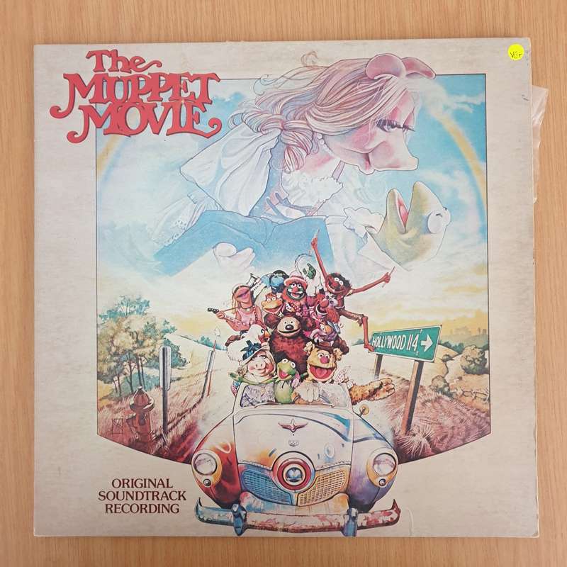 The Muppets  The Muppet Movie (Original Soundtrack Recording) - Vinyl LP Record - Very-Good+ Q...
