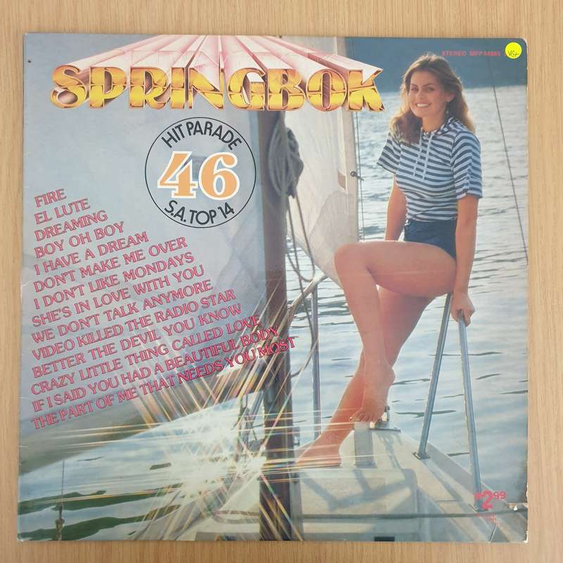 Springbok Hit Parade - Vol 46  Vinyl LP Record - Very-Good+ Quality (VG+) (verygoodplus)