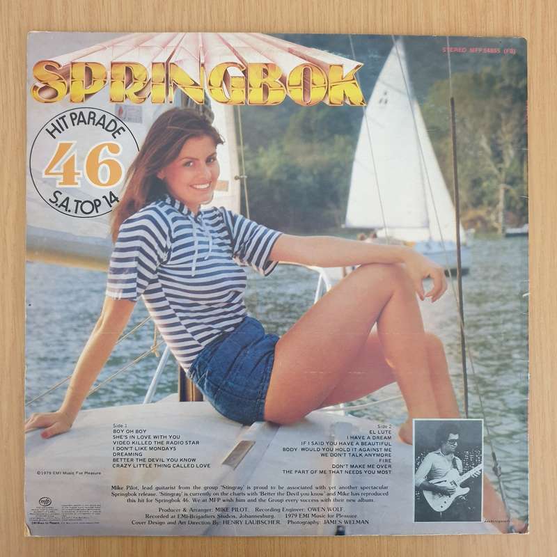 Springbok Hit Parade - Vol 46  Vinyl LP Record - Very-Good+ Quality (VG+) (verygoodplus)