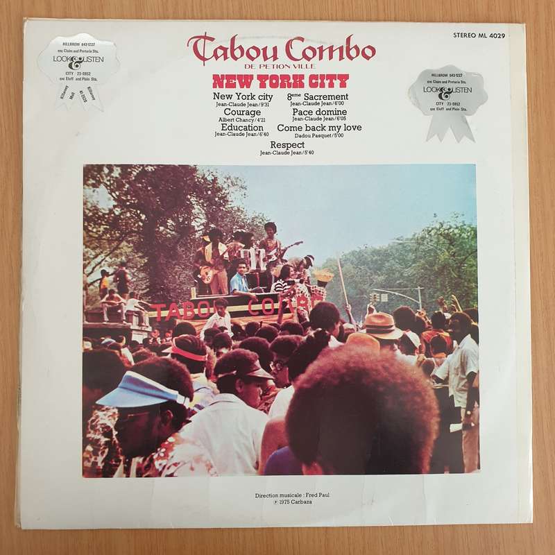 Tabou Combo De Petion Ville  8th Sacrement   Vinyl LP Record - Very-Good+ Quality (VG+) (ve...