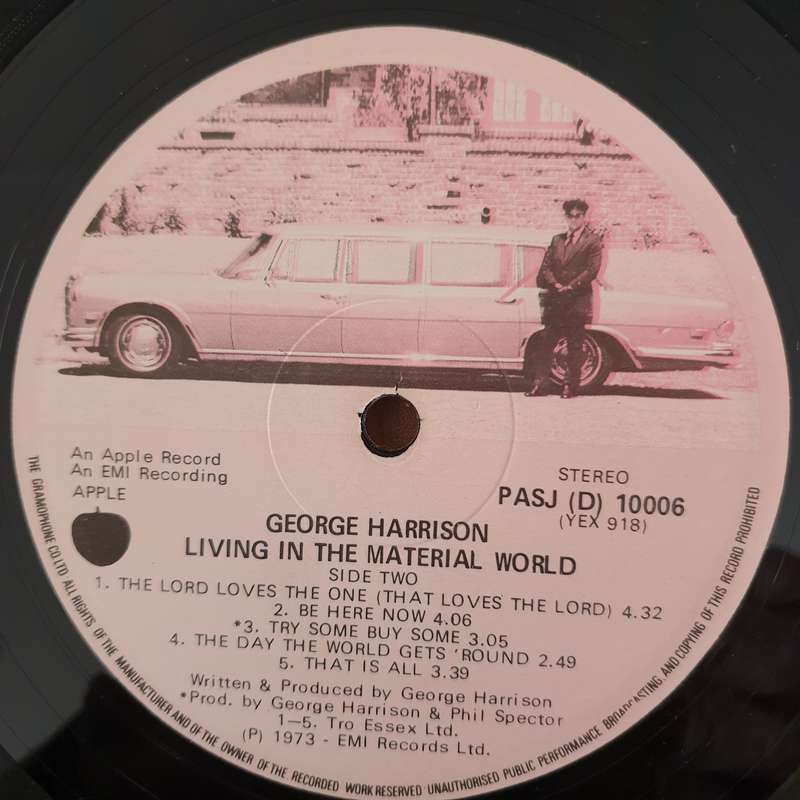 George Harrison  Living In The Material World - Vinyl LP Record - Opened  - Very-Good  Qual...