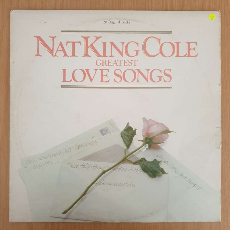 Nat King Cole - Greatest Love Songs - 20 Original Tracks - Vinyl LP Record - Very-Good Quality (VG)