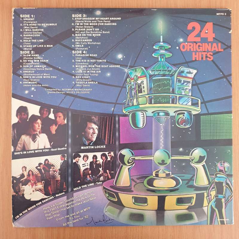 Pop Shop Spectacular - 24 Original Chartbusters - Double Vinyl LP Record - Very-Good- Quality (VG...