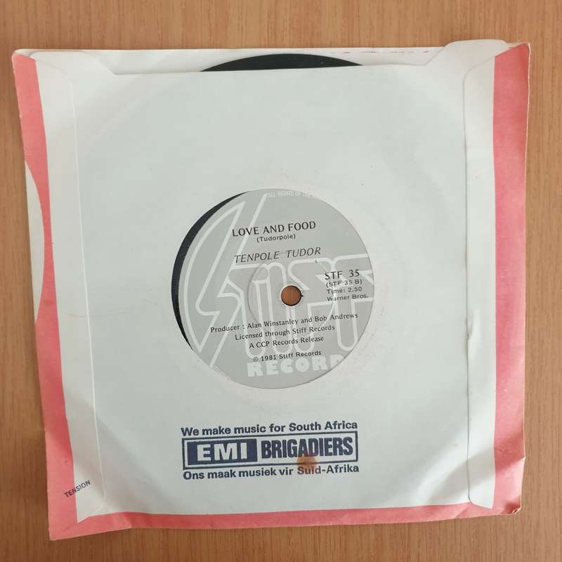 Tenpole Tudor  The Swords Of A Thousand Men - Vinyl - 7" Record - Very-Good+ Quality (VG+) (ve...