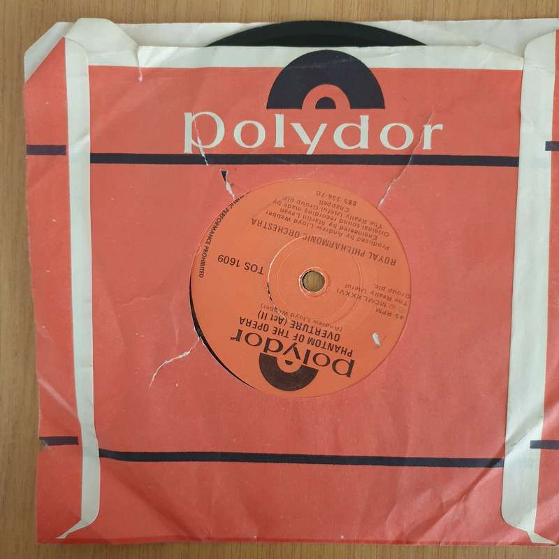 Cliff Richard, Sarah Brightman  All I Ask Of You - 7" Record - Very-Good Quality (VG) (verry7)...