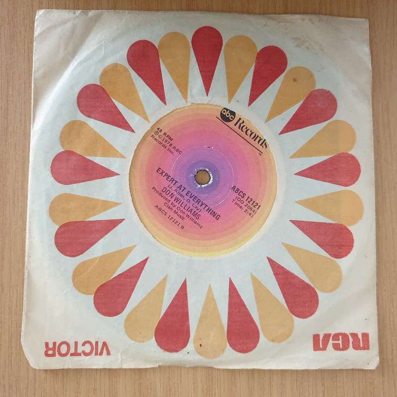 Don Williams  You're My Best Friend / Expert In Everything - 7" Record - Very-Good+ Quality (V...