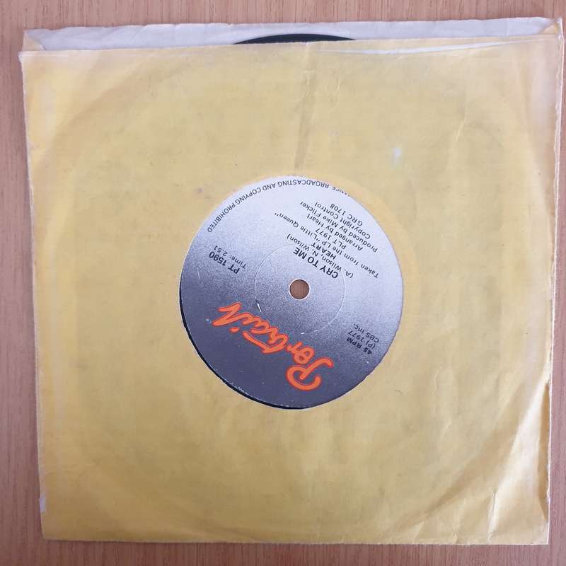 Heart  Barracudag - 7" Record - Very-Good+ Quality (VG+) (verygoodplus) (DLB)