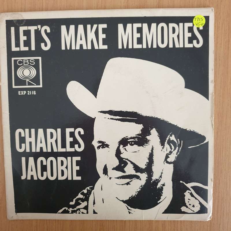 Charles Jacobie  Let's Make Memories - 7" Record - Very-Good+ Quality (VG+) (verygoodplus) (DLB)