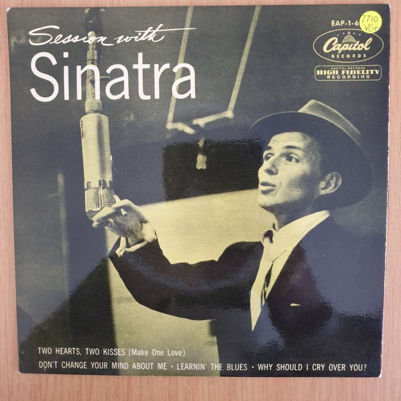 Frank Sinatra  Session With Sinatra - 7" Record - Very-Good+ Quality (VG+) (verygoodplus) (DLB)
