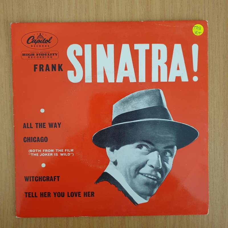 Frank Sinatra  Sinatra! - 7" Record - Very-Good+ Quality (VG+) (verygoodplus) (DLB)