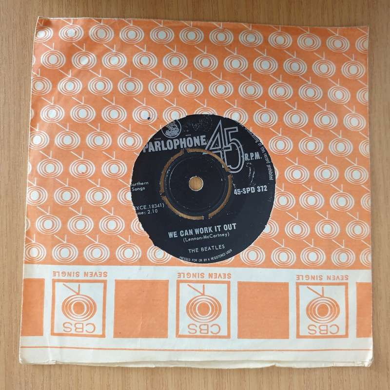 The Beatles  We Can Work It Out / Day Tripper - 7" Record - Very-Good Quality (VG) (verygood) ...