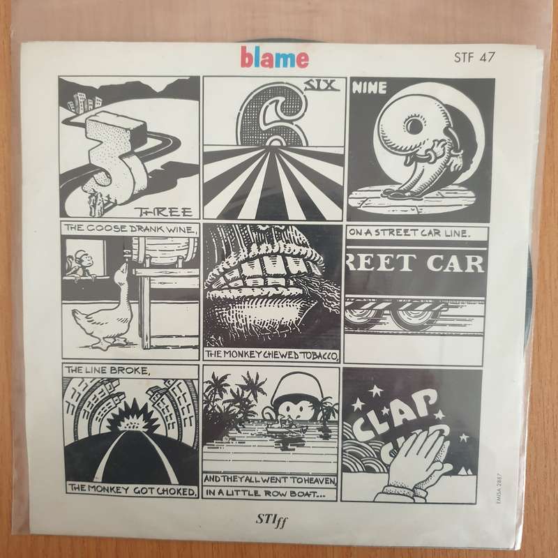 The Belle Stars  The Clapping Song - 7" Record - Very-Good+ Quality (VG+) (verygoodplus7) (DLB)