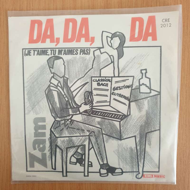 Zam   Da, Da, Da (Je T'aime,Tu M'aimes Pas) - 7" Record - Very-Good+ Quality (VG+) (verygoodpl...