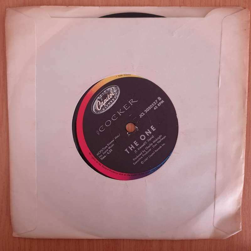 Joe Cocker  Unchain My Heart - 7" Record - Very-Good+ Quality (VG+) (verygoodplus7) (DLB)