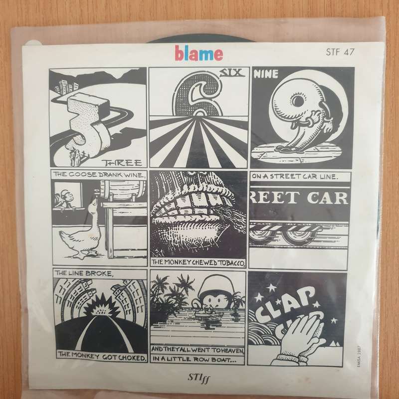 The Belle Stars  The Clapping Song - 7" Record - Very-Good+ Quality (VG+) (verygoodplus7) (DLB)
