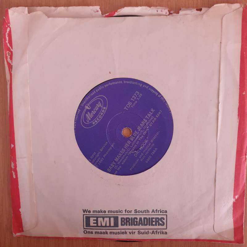 Dr. Hook  Baby Makes Her Blue Jeans Talk - 7" Record - Very-Good+ Quality (VG+) (verygoodplus7...