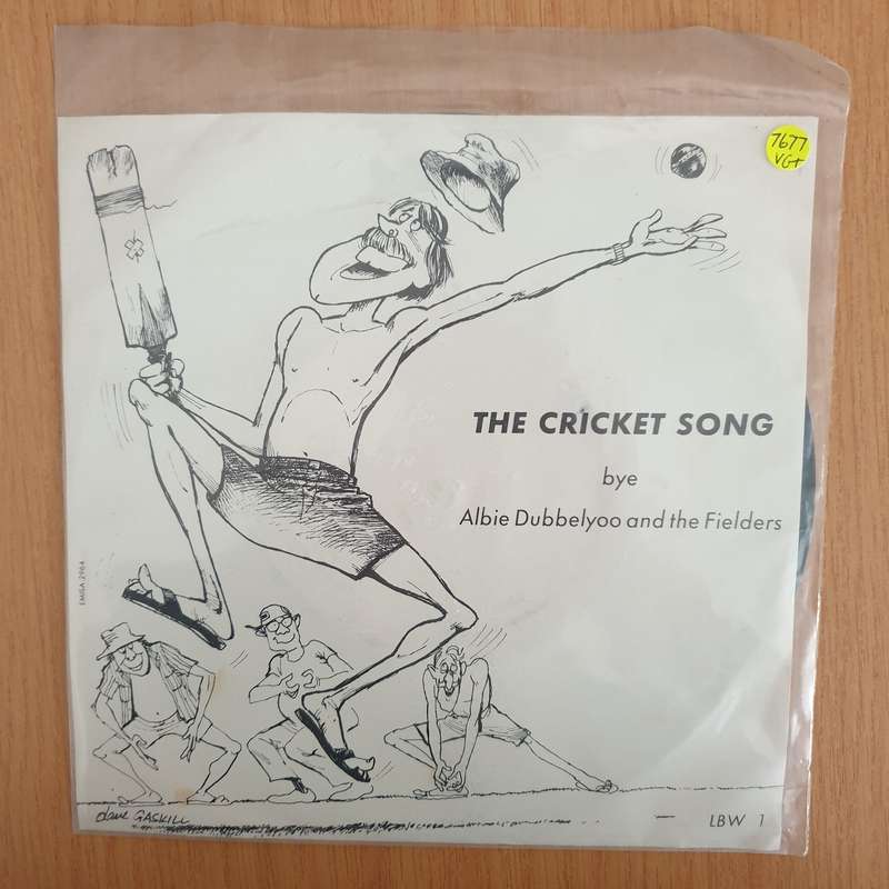 Dave Gaskill  The Cricket Song - 7" Vinyl Record  (VG+) (DLB)