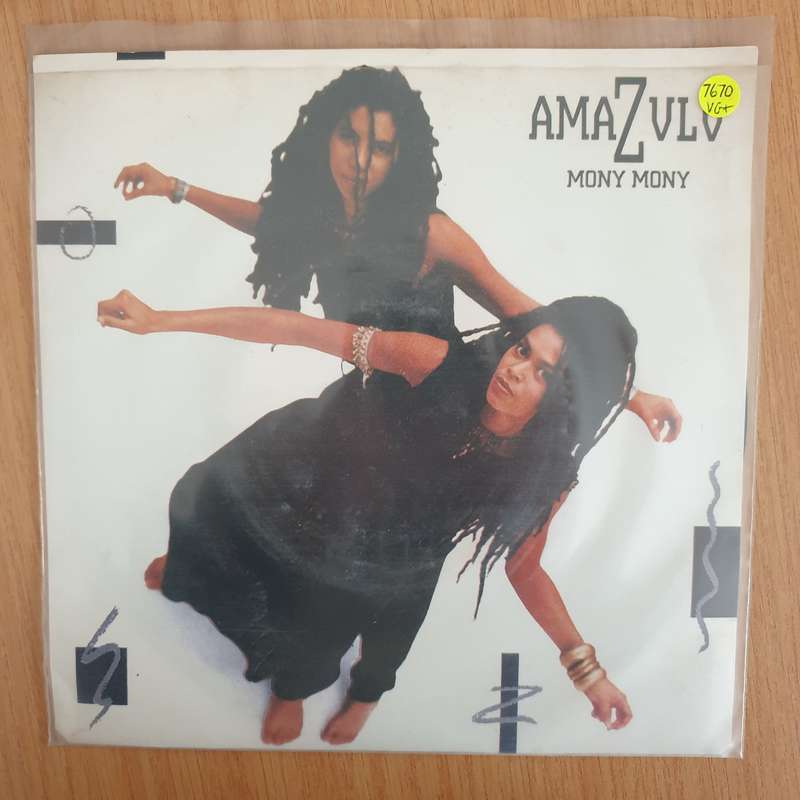 Amazulu  Mony Mony - 7" Record - Very-Good+ Quality (VG+) (verygoodplus7) (DLB)