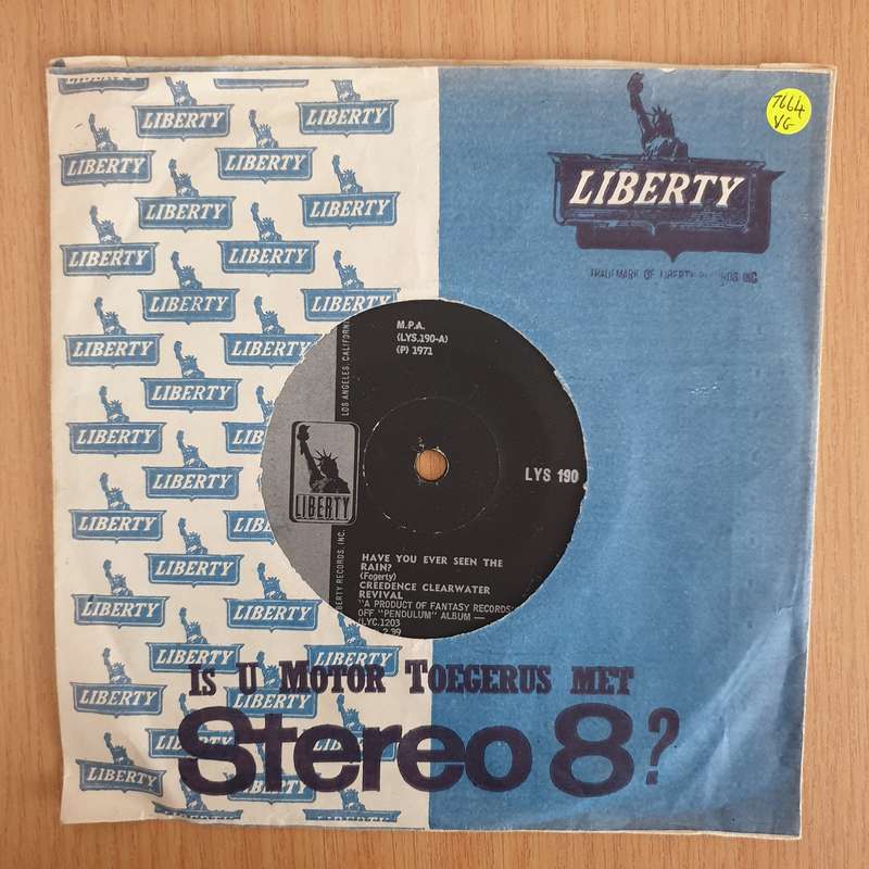 Creedence Clearwater Revival  Have You Ever Seen The Rain / Hey Tonight - 7" Record - Very-Goo...