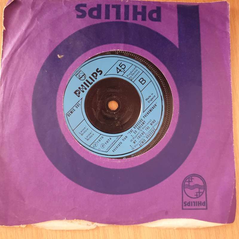 Démis Roussos  Forever And Ever - 7" Record - Very-Good+ Quality (VG+) (verygoodplus7) (DLB)