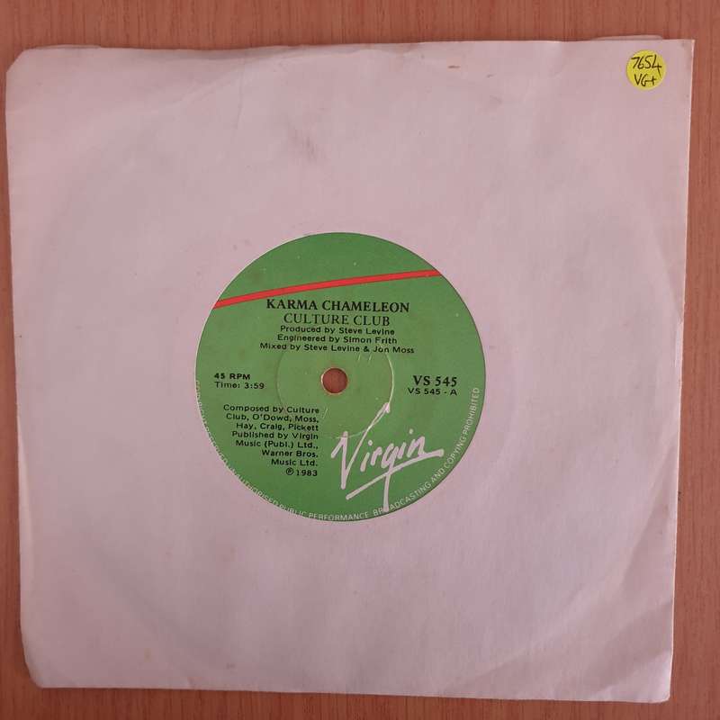 Nik Kershaw  Wouldn't It Be Good - 7" Record - Very-Good+ Quality (VG+) (verygoodplus7) (DLB)