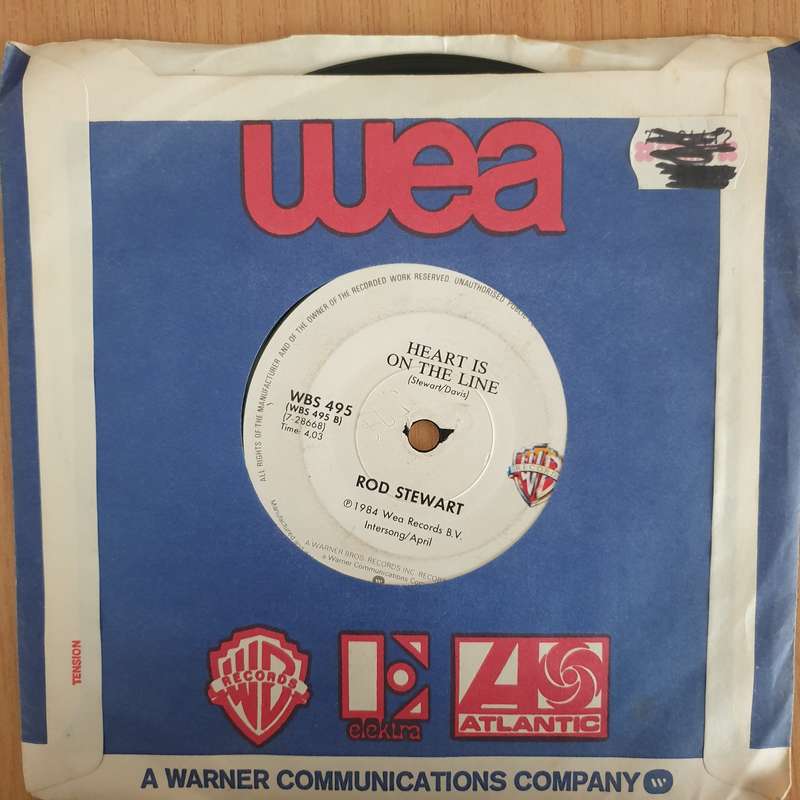 Rod Stewart  Love Touch (Theme From Legal Eagles)n - 7" Record - Very-Good+ Quality (VG+) (ver...