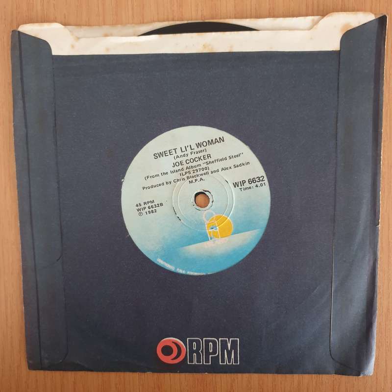 Joe Cocker / Jennifer Warnes  Up Where We Belong - 7" Record - Very-Good+ Quality (VG+) (veryg...