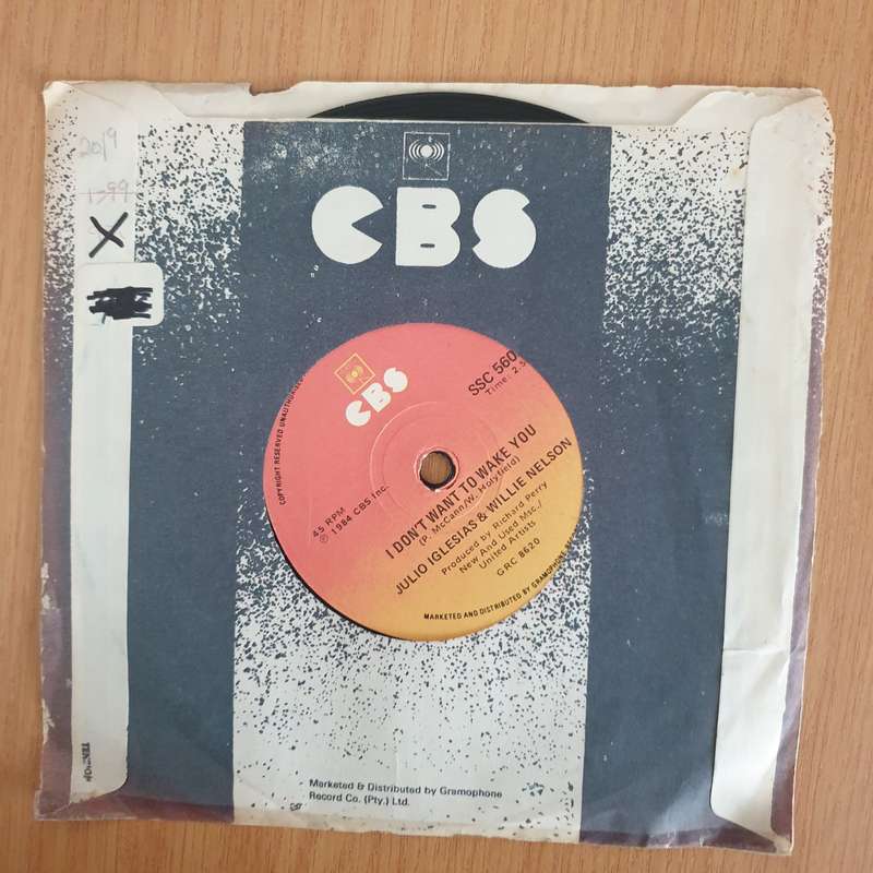 Julio Iglesias And Willie Nelson  To All The Girls I've Loved Before - 7" Record - Very-Good+ ...