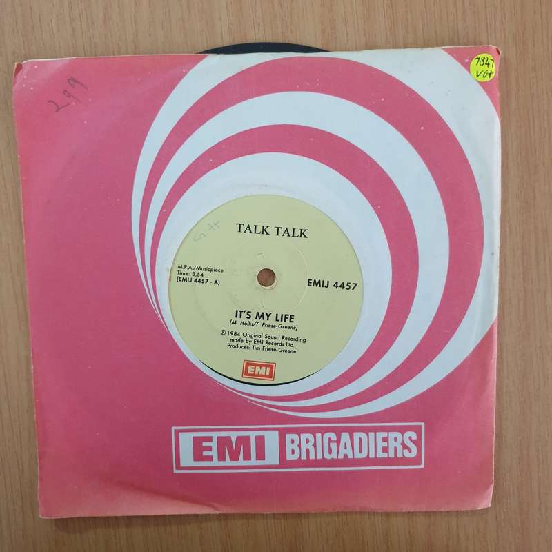 Talk Talk  Talk Talk - 7" Record - Very-Good+ Quality (VG+) (verygoodplus7)(DLB)