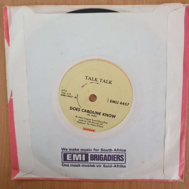 Talk Talk  It's My Life - 7" Record - Very-Good+ Quality (VG+) (verygoodplus7)(DLB)