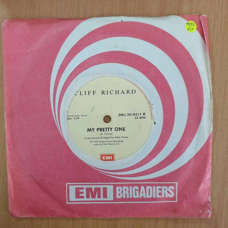 Cliff Richard  My Pretty One - 7" Record - Very-Good+ Quality (VG+) (verygoodplus7)(DLB)