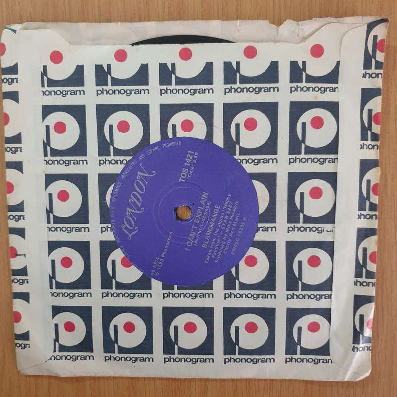Blancmange  Living On The Ceiling - 7" Record - Very-Good+ Quality (VG+) (verygoodplus7) (DLB)